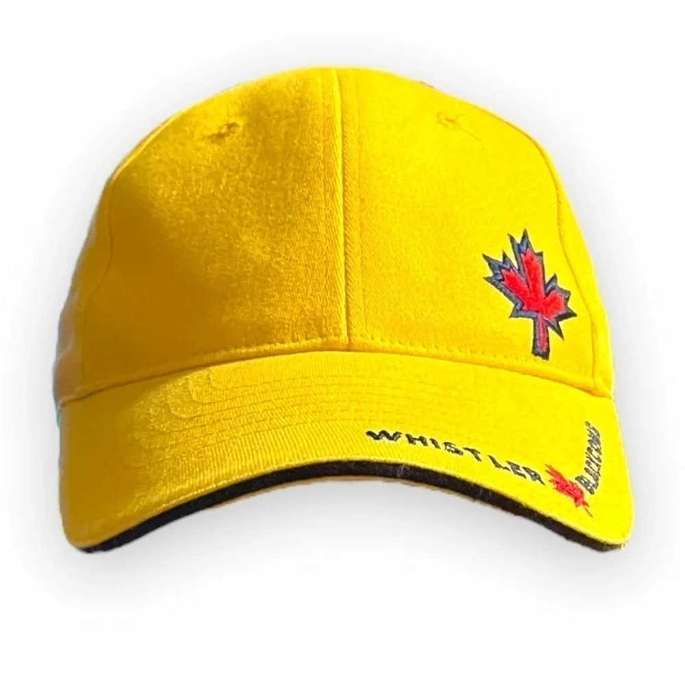 Unisex Youth Whistler Blackcomb Ski Resort Canada Hat - One Size Fits Most